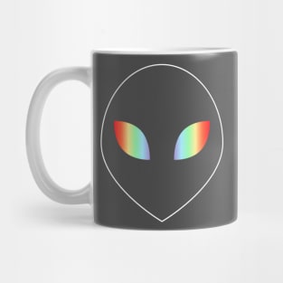LGBT Pride Flag Alien Mug